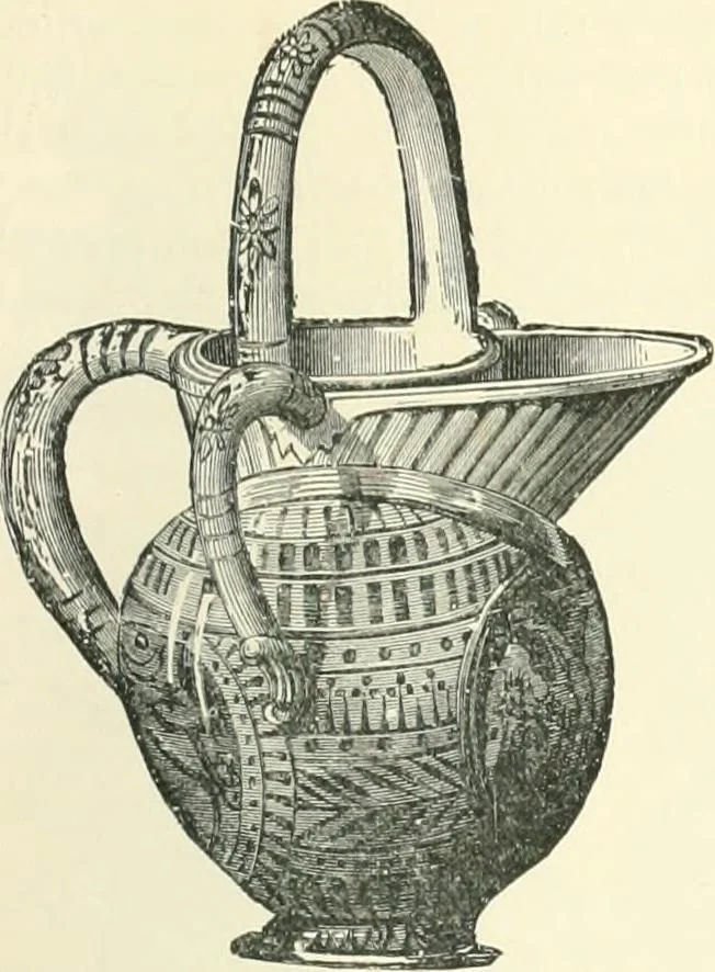An illustration from Pottery & porcelain, a guide to collectors; containing nearly two hundred illustrations of specimens of various factories, nine coloured plates, and marks and monograms of all the important makers, 1912, leaf 50