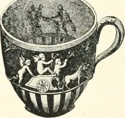 An illustration from Pottery & porcelain, a guide to collectors; containing nearly two hundred illustrations of specimens of various factories, nine coloured plates, and marks and monograms of all the important makers, 1912, leaf 525