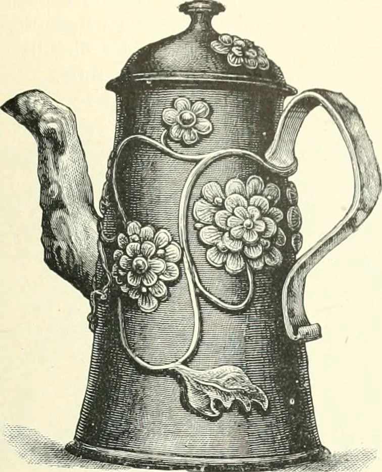 An illustration from Pottery & porcelain, a guide to collectors; containing nearly two hundred illustrations of specimens of various factories, nine coloured plates, and marks and monograms of all the important makers, 1912, leaf 534