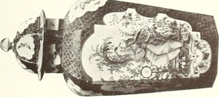 An illustration from Pottery & porcelain, a guide to collectors; containing nearly two hundred illustrations of specimens of various factories, nine coloured plates, and marks and monograms of all the important makers, 1912, leaf 544