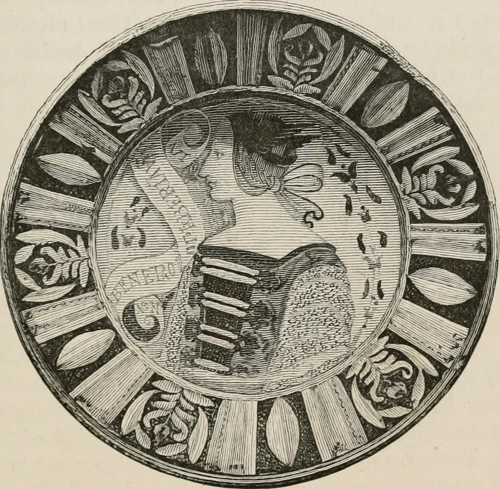 An illustration from Pottery and porcelain of all times and nations; with tables of factory and artists' marks for the use of collectors, 1878, leaf 148