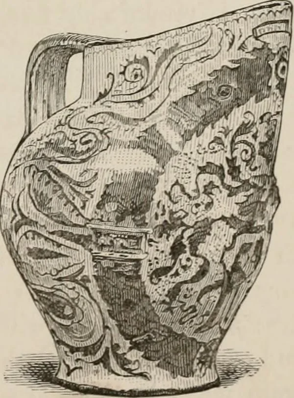 An illustration from Pottery and porcelain of all times and nations; with tables of factory and artists' marks for the use of collectors, 1878, leaf 176