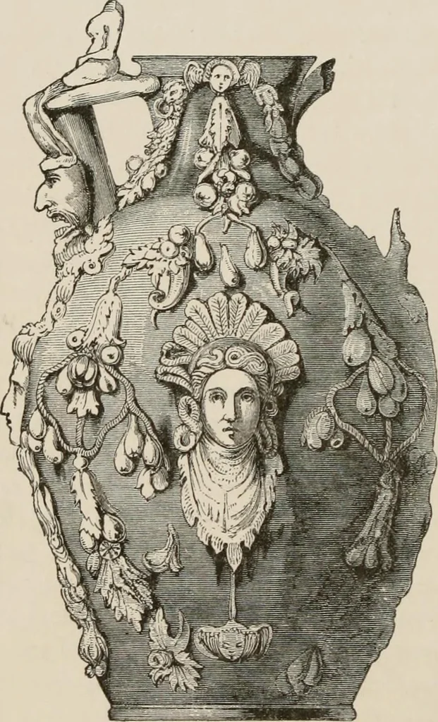 An illustration from Pottery and porcelain of all times and nations; with tables of factory and artists' marks for the use of collectors, 1878, leaf 197