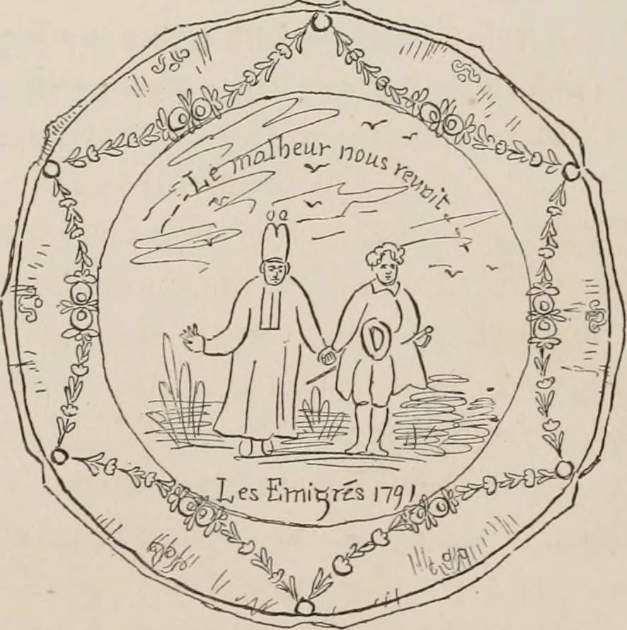 An illustration from Pottery and porcelain of all times and nations; with tables of factory and artists' marks for the use of collectors, 1878, leaf 206