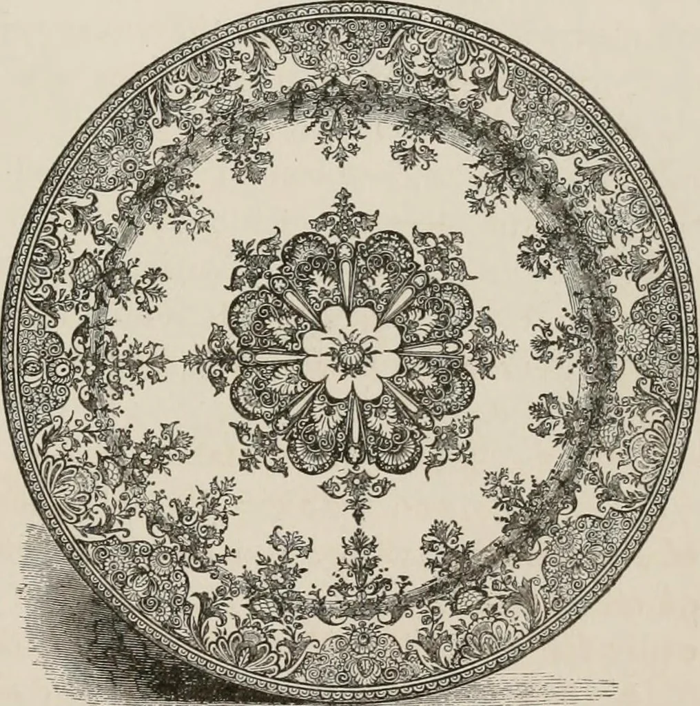 An illustration from Pottery and porcelain of all times and nations; with tables of factory and artists' marks for the use of collectors, 1878, leaf 210