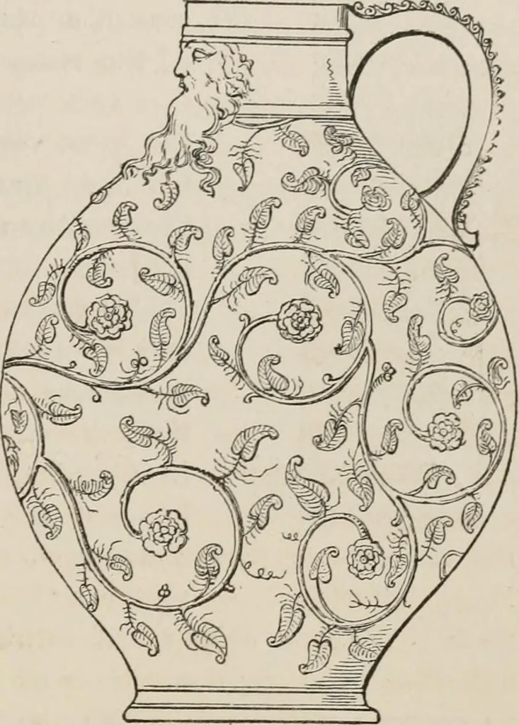 An illustration from Pottery and porcelain of all times and nations; with tables of factory and artists' marks for the use of collectors, 1878, leaf 232