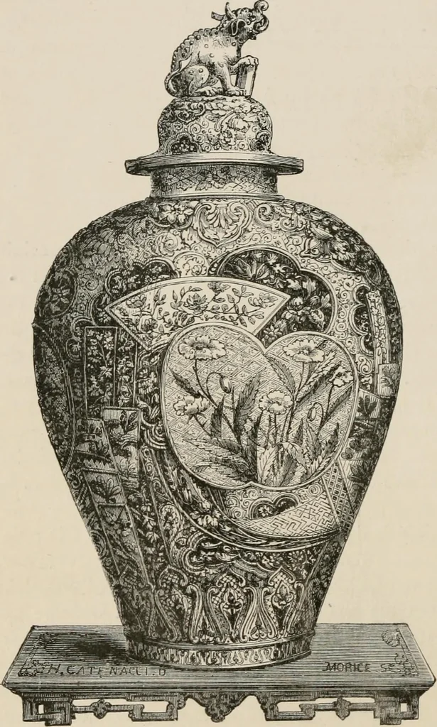 An illustration from Pottery and porcelain of all times and nations; with tables of factory and artists' marks for the use of collectors, 1878, leaf 237