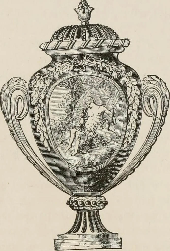 An illustration from Pottery and porcelain of all times and nations; with tables of factory and artists' marks for the use of collectors, 1878, leaf 281