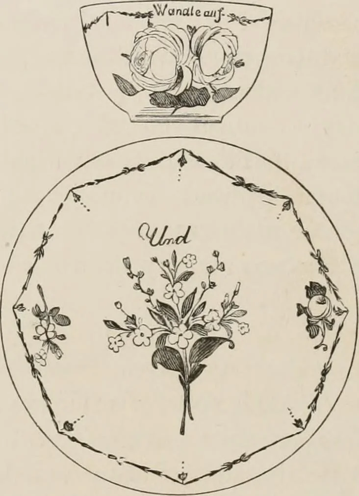 An illustration from Pottery and porcelain of all times and nations; with tables of factory and artists' marks for the use of collectors, 1878, leaf 304