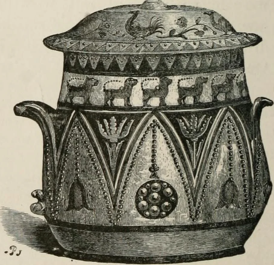 An illustration from Pottery and porcelain of all times and nations; with tables of factory and artists' marks for the use of collectors, 1878, leaf 319