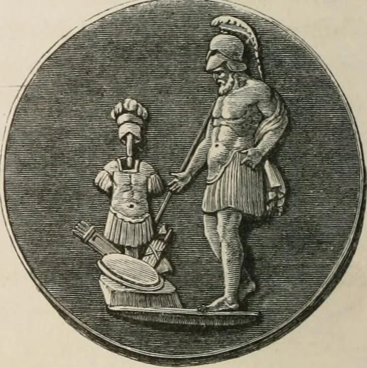 An illustration from Pottery and porcelain of all times and nations; with tables of factory and artists' marks for the use of collectors, 1878, leaf 343
