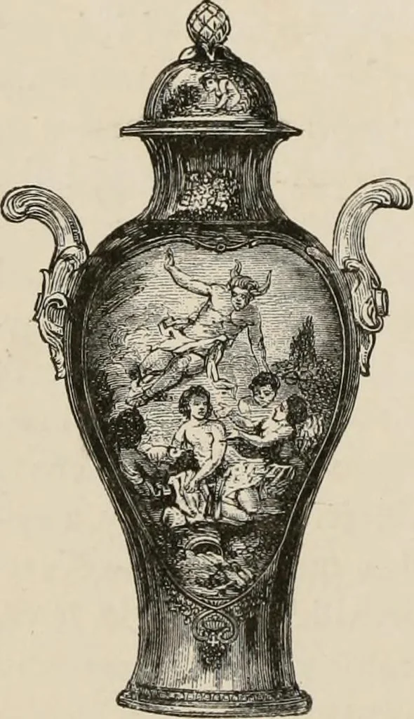 An illustration from Pottery and porcelain of all times and nations; with tables of factory and artists' marks for the use of collectors, 1878, leaf 369