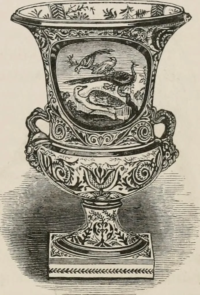 An illustration from Pottery and porcelain of all times and nations; with tables of factory and artists' marks for the use of collectors, 1878, leaf 376
