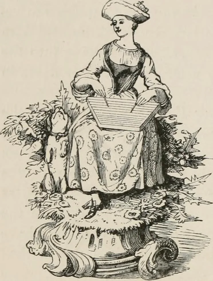 An illustration from Pottery and porcelain of all times and nations; with tables of factory and artists' marks for the use of collectors, 1878, leaf 381