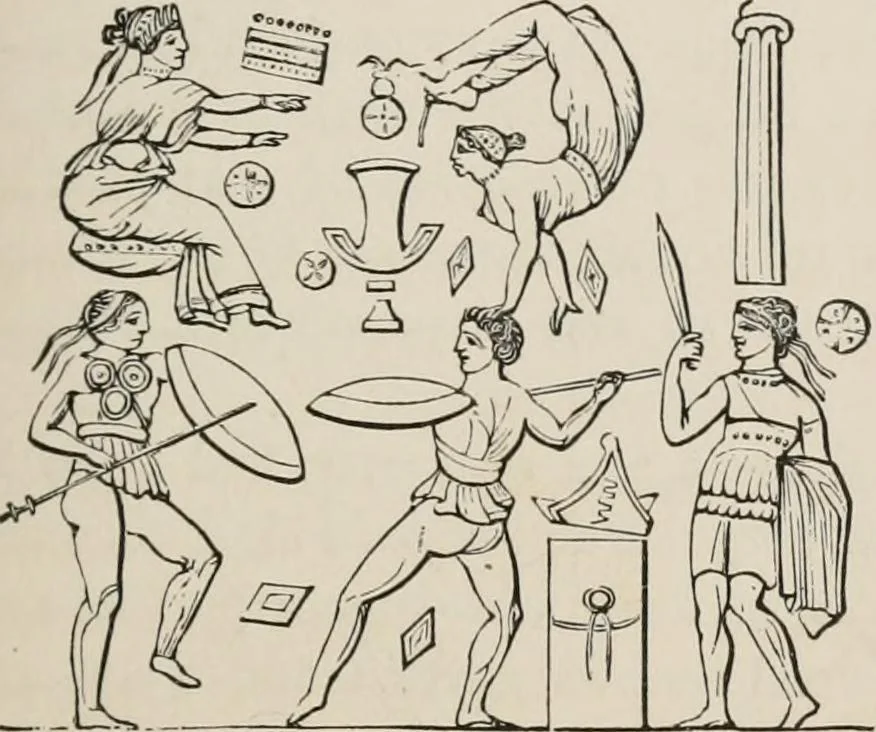An illustration from Pottery and porcelain of all times and nations; with tables of factory and artists' marks for the use of collectors, 1878, leaf 94