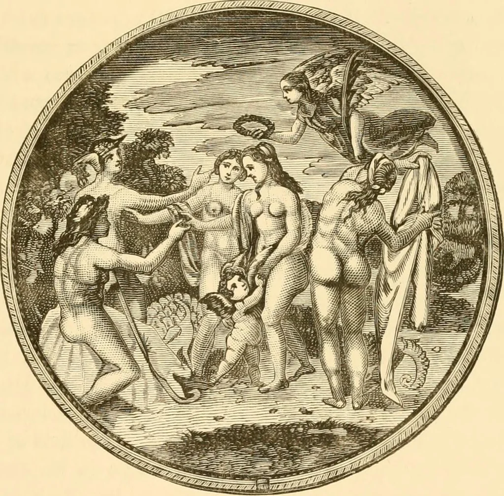 An illustration from Pottery and porcelain of all times and nations : with tables of factory and artists' marks for the use of collectors, 1878, leaf 166