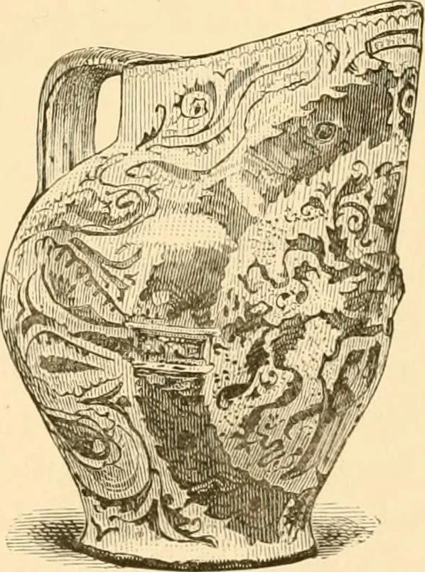 An illustration from Pottery and porcelain of all times and nations : with tables of factory and artists' marks for the use of collectors, 1878, leaf 176