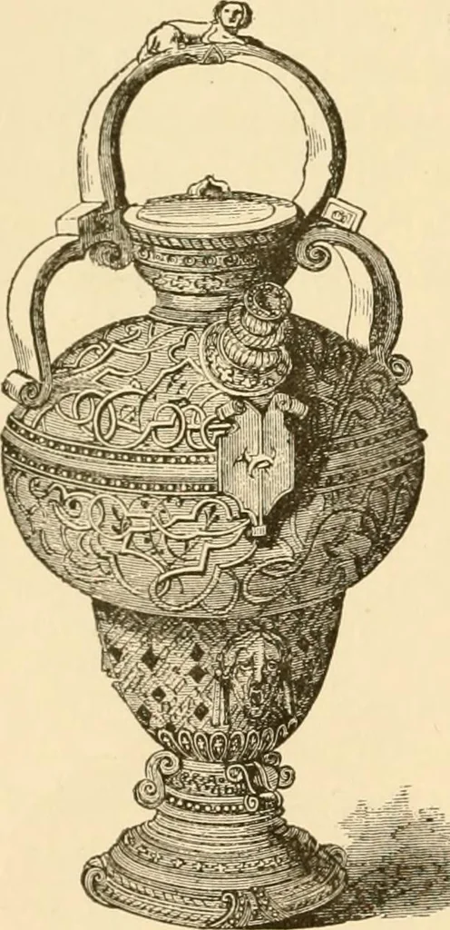 An illustration from Pottery and porcelain of all times and nations : with tables of factory and artists' marks for the use of collectors, 1878, leaf 189