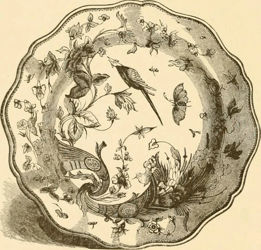 An illustration from Pottery and porcelain of all times and nations : with tables of factory and artists' marks for the use of collectors, 1878, leaf 211