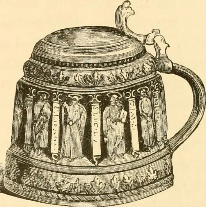 An illustration from Pottery and porcelain of all times and nations : with tables of factory and artists' marks for the use of collectors, 1878, leaf 234