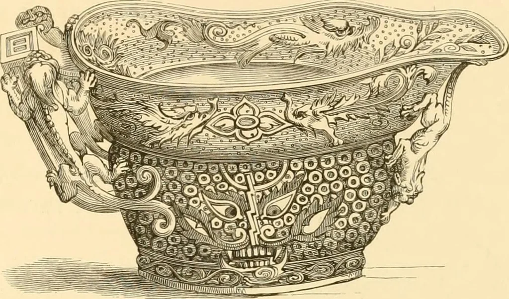 An illustration from Pottery and porcelain of all times and nations : with tables of factory and artists' marks for the use of collectors, 1878, leaf 250