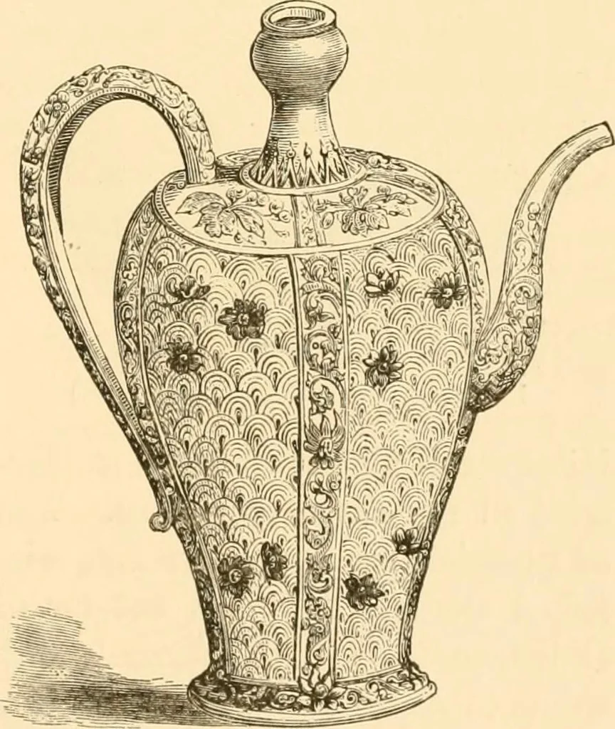 An illustration from Pottery and porcelain of all times and nations : with tables of factory and artists' marks for the use of collectors, 1878, leaf 260