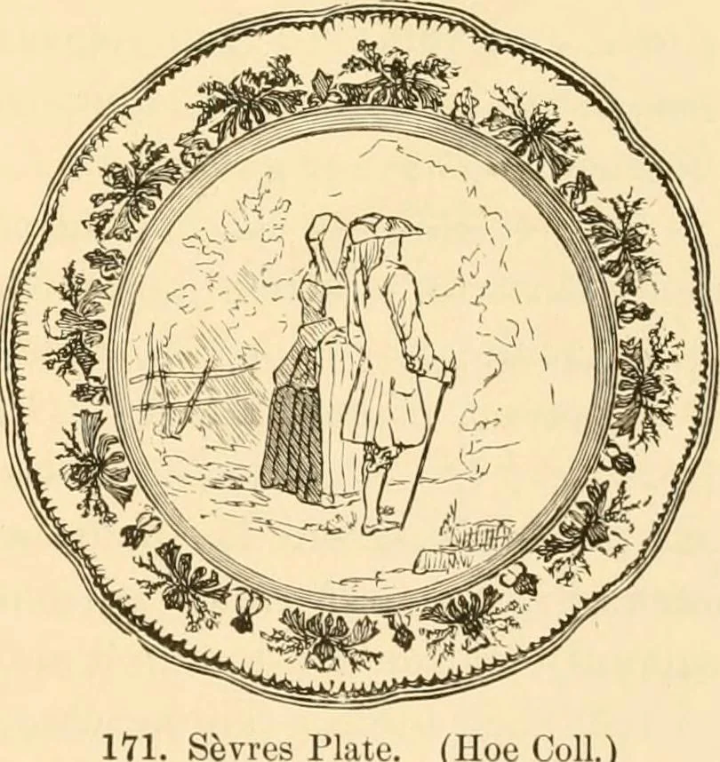 An illustration from Pottery and porcelain of all times and nations : with tables of factory and artists' marks for the use of collectors, 1878, leaf 284
