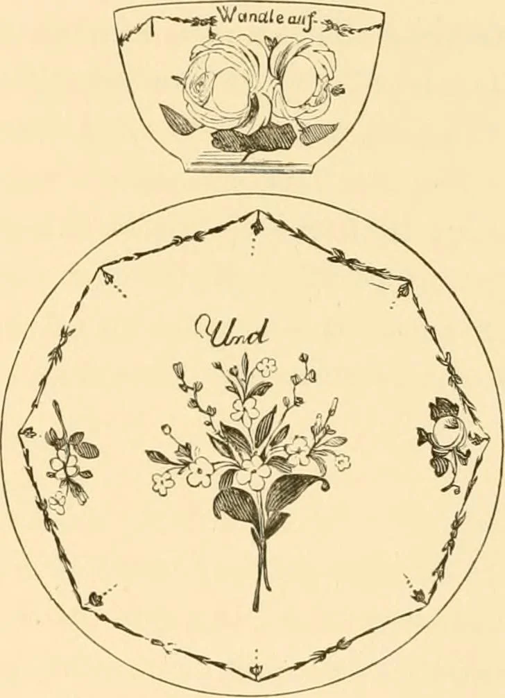 An illustration from Pottery and porcelain of all times and nations : with tables of factory and artists' marks for the use of collectors, 1878, leaf 304