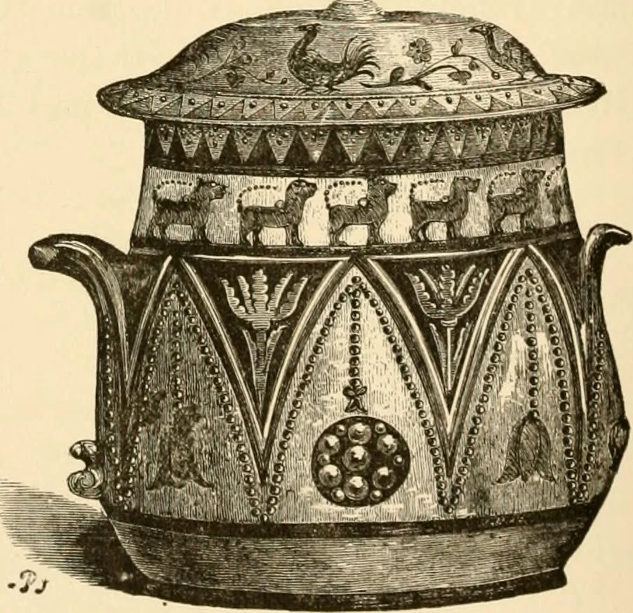 An illustration from Pottery and porcelain of all times and nations : with tables of factory and artists' marks for the use of collectors, 1878, leaf 319