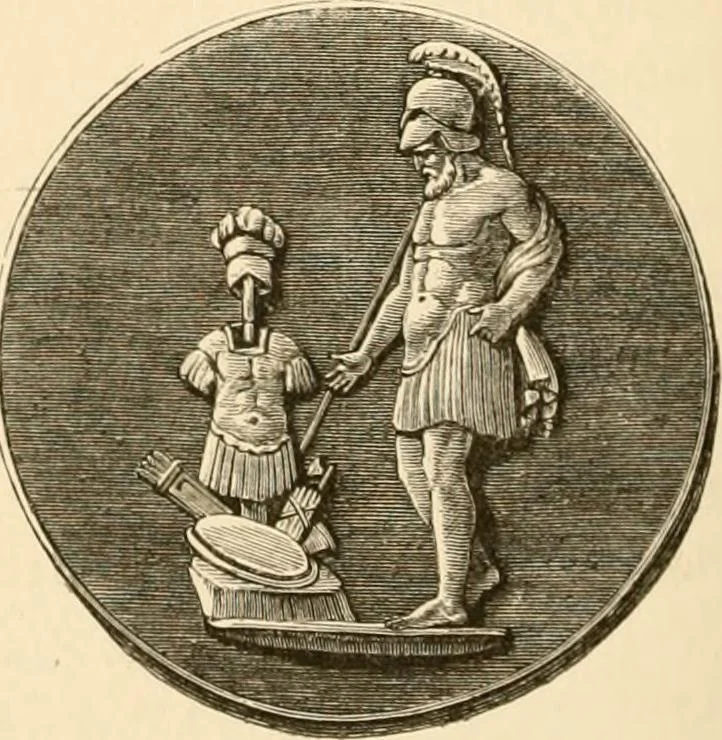 An illustration from Pottery and porcelain of all times and nations : with tables of factory and artists' marks for the use of collectors, 1878, leaf 343