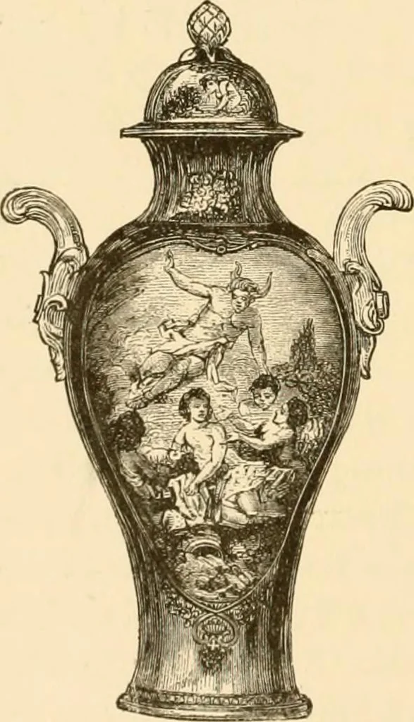 An illustration from Pottery and porcelain of all times and nations : with tables of factory and artists' marks for the use of collectors, 1878, leaf 369