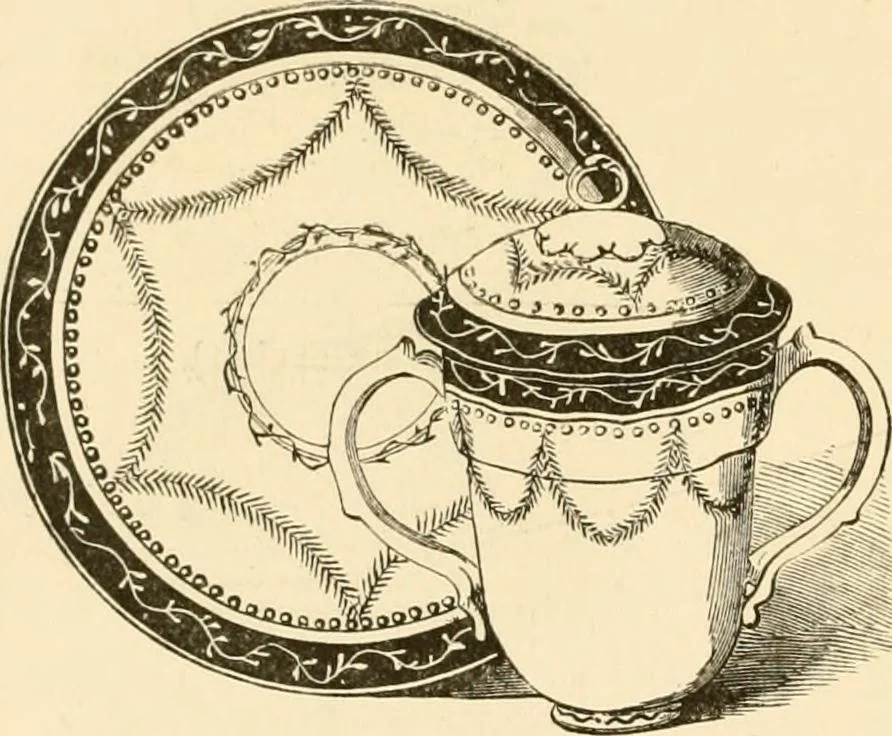 An illustration from Pottery and porcelain of all times and nations : with tables of factory and artists' marks for the use of collectors, 1878, leaf 375
