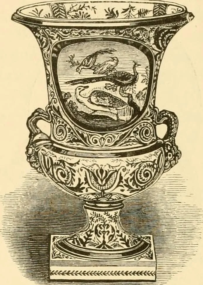 An illustration from Pottery and porcelain of all times and nations : with tables of factory and artists' marks for the use of collectors, 1878, leaf 376