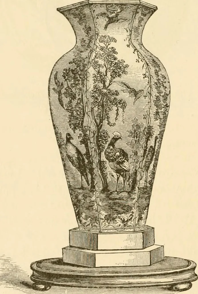 An illustration from Pottery and porcelain of all times and nations : with tables of factory and artists' marks for the use of collectors, 1878, leaf 383