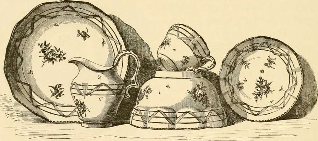 An illustration from Pottery and porcelain of all times and nations : with tables of factory and artists' marks for the use of collectors, 1878, leaf 385