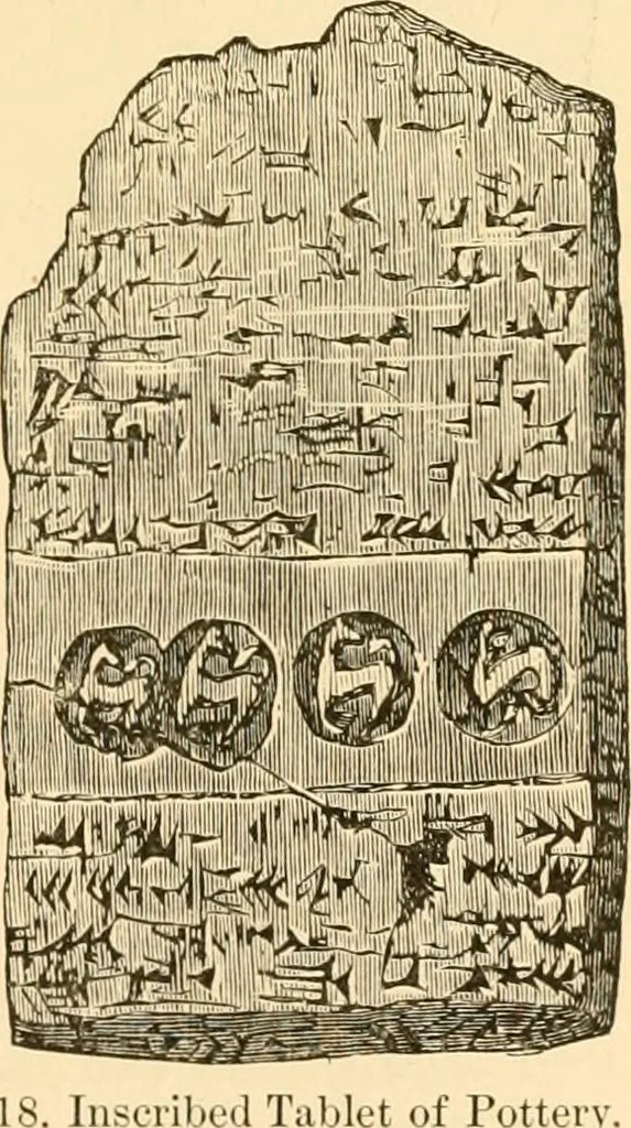 An illustration from Pottery and porcelain of all times and nations : with tables of factory and artists' marks for the use of collectors, 1878, leaf 54