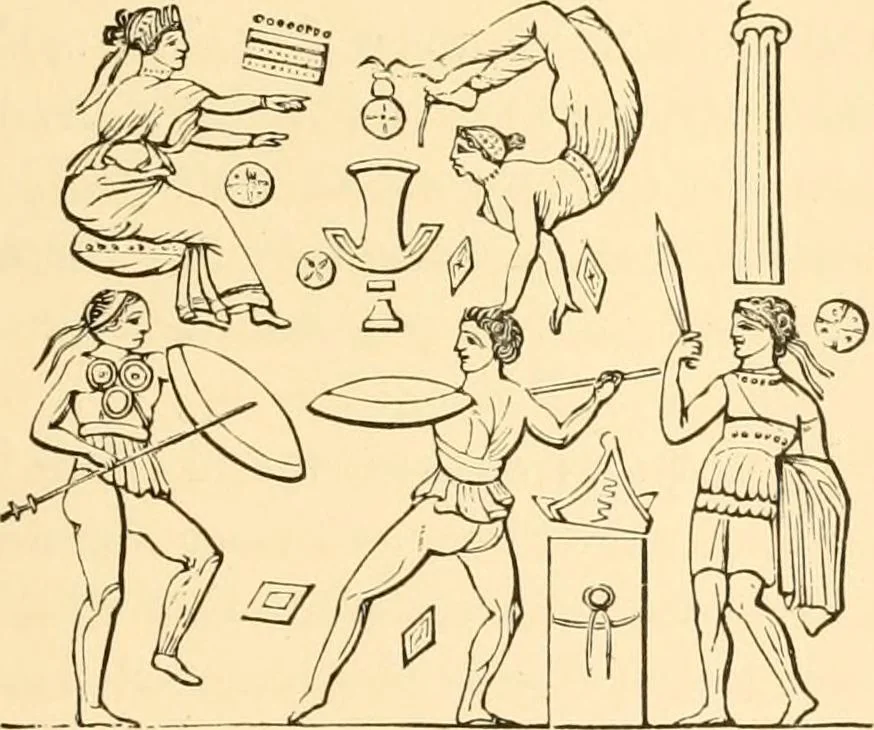 An illustration from Pottery and porcelain of all times and nations : with tables of factory and artists' marks for the use of collectors, 1878, leaf 94