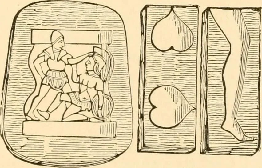 An illustration from Pottery and porcelain of all times and nations : with tables of factory and artists' marks for the use of collectors, 1878, leaf 98