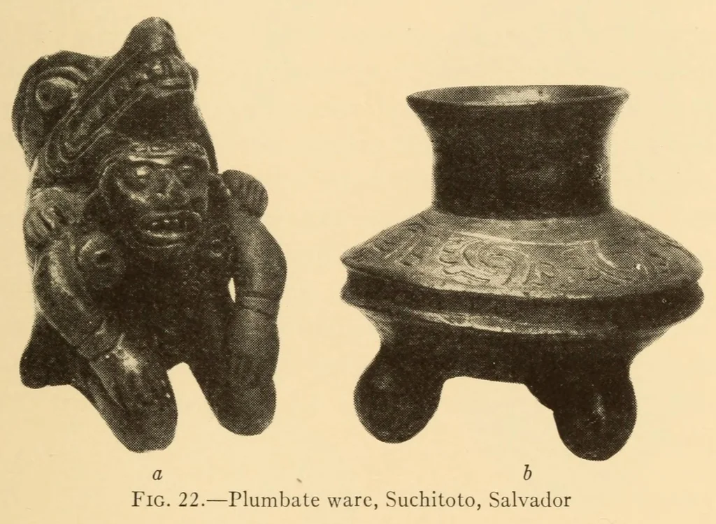 An illustration from Pottery types and their sequence in El Salvador, 1927, leaf 51