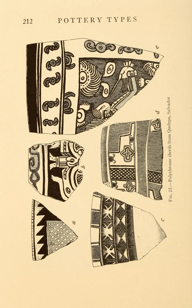 An illustration from Pottery types and their sequence in El Salvador, 1927, leaf 56