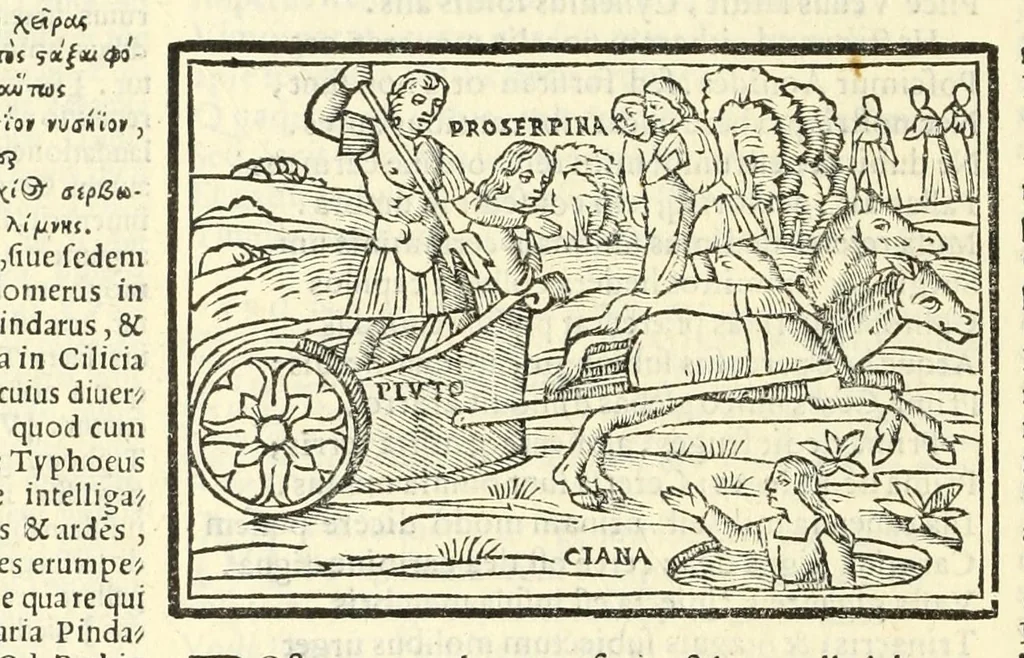 An illustration from P. Ouidij Nasonis Metamorphoseon libri XV, 1565, leaf 170
