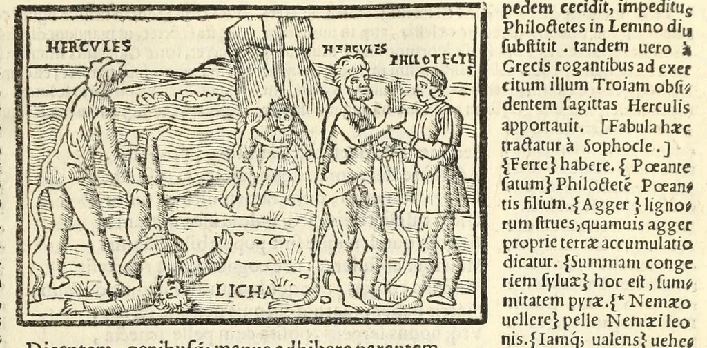 An illustration from P. Ouidij Nasonis Metamorphoseon libri XV, 1565, leaf 281