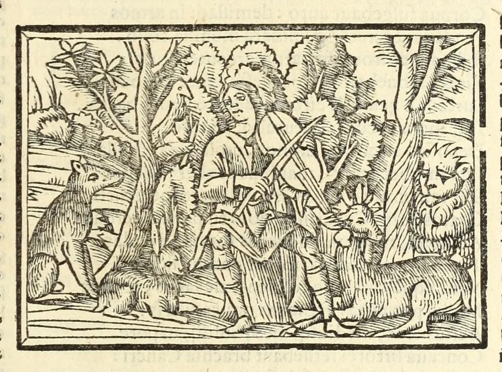 An illustration from P. Ouidij Nasonis Metamorphoseon libri XV, 1565, leaf 301