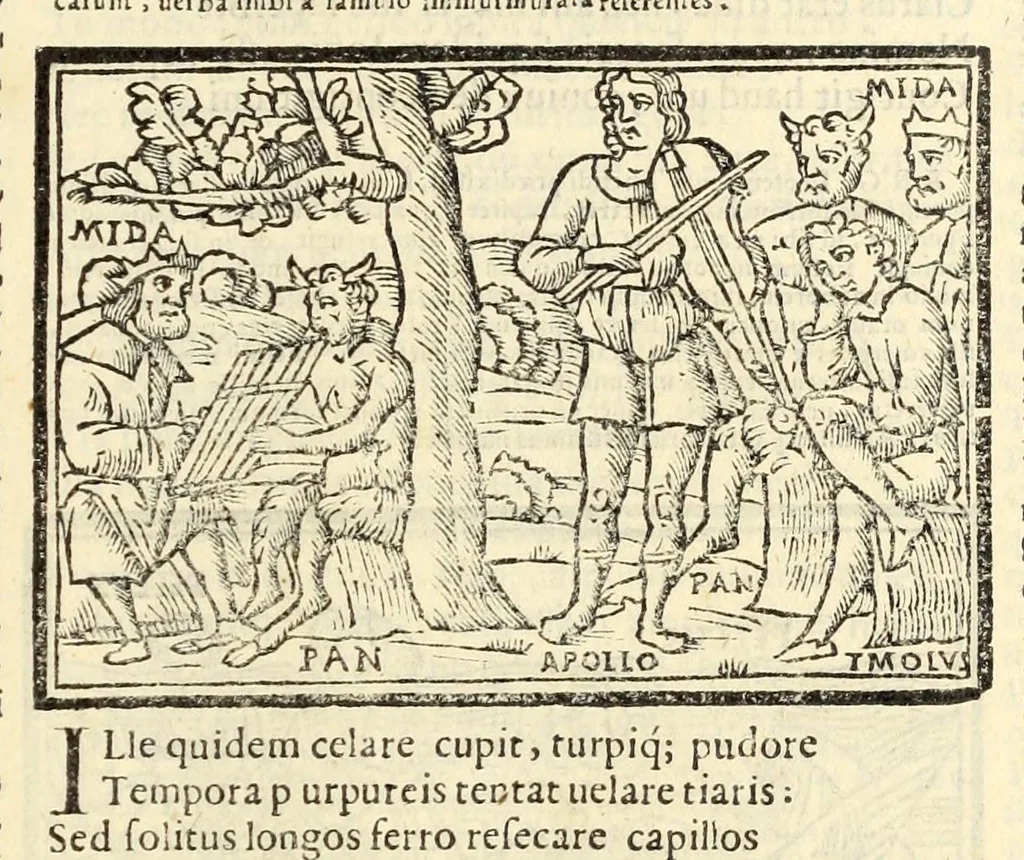 An illustration from P. Ouidij Nasonis Metamorphoseon libri XV, 1565, leaf 323