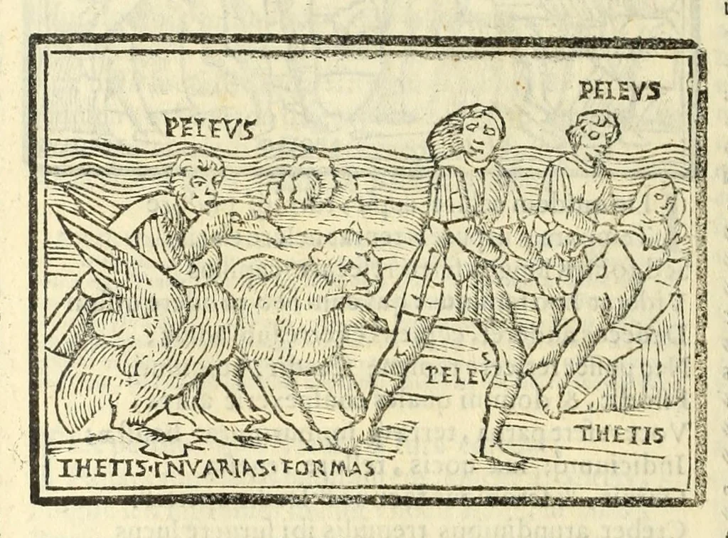 An illustration from P. Ouidij Nasonis Metamorphoseon libri XV, 1565, leaf 324
