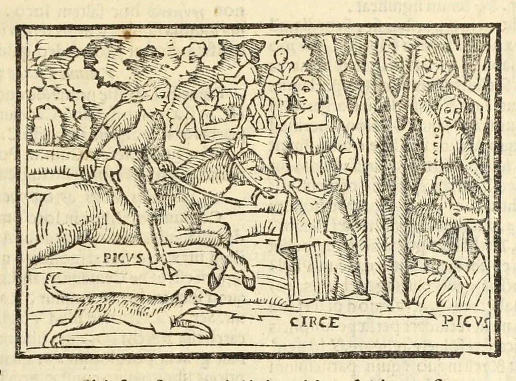 An illustration from P. Ouidij Nasonis Metamorphoseon libri XV, 1565, leaf 359
