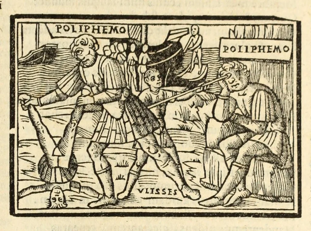 An illustration from P. Ouidij Nasonis Metamorphoseon libri XV, 1565, leaf 395