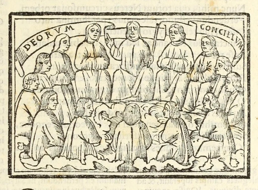 An illustration from P. Ouidij Nasonis Metamorphoseon libri XV, 1565, leaf 41