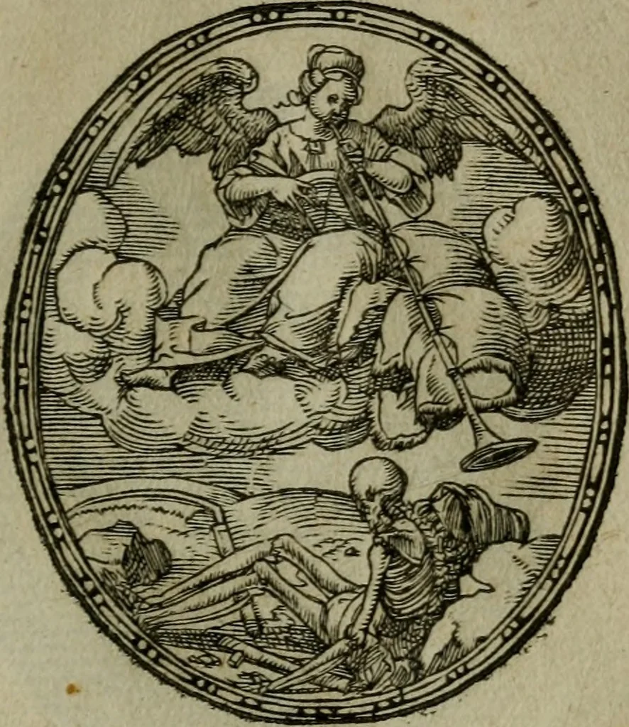 An illustration from Povrtraits divers, 1557, leaf 106