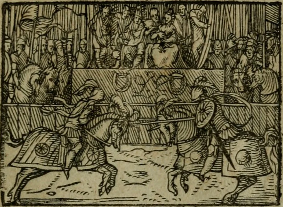 An illustration from Povrtraits divers, 1557, leaf 122